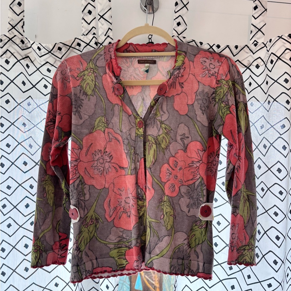 Matilda Jane poppy lightweight girl’s cardigan size 10